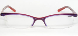 Genesis 916 Col.3 Violet /RED Eyeglasses Glasses Plastic Frame 49-18-135mm Italy - £58.32 GBP