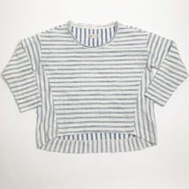 Lou &amp; Grey for LOFT Womens Blouse Blue &amp; White Striped Size S Long Sleeve - $153.91 MXN