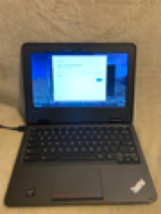 Lenovo 11 Chrome Book ThinkPad 11E Celeron N2930 2.16GHz 16GB SSD 4GB RAM Black - £59.95 GBP