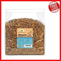 Delicious 5LB Dried Black Soldier Fly Larvae Treat – Healthy Snack for C... - $762.82 MXN