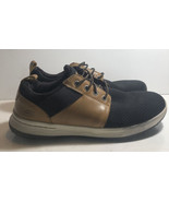 Skechers Delson Brant Mens 10.5 Memory Foam Lace Up Black/Brown Athletic... - $22.96 CAD