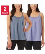 32 Degrees Cool Women&#39;s 2-Pack Bra Top Cami Built In Bra Wire Free - $34.99