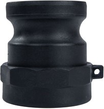 2 Pcs Poly Cam Lock Fittings (2&quot; Part A) Cam &amp; Groove Hose Fitting Cam L... - $35.99