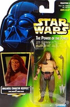 Star Wars, The Power of the Force Green Card, Malakili (Rancor Keeper) A... - $2.48