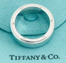 Size 10 Tiffany Metropolis Ring Mens Unisex in Sterling Silver - £434.36 GBP