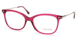 NEW TOM FORD TF5510 081 Violet Red Eyeglasses Frame 52-17-140mm B40mm Italy - £121.79 GBP
