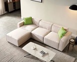 Modern Modular Sectional Sofa With Two Pillows, Convertible Corner L-Sha... - $1,795.99