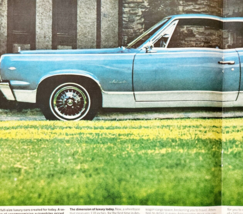 1966 American Motors 67 Ambassador Advertisement Automobilia Centerfold ... - $16.00
