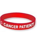 Rubber Medical Condition Identification Bracelet ~ Cancer - £9.55 GBP