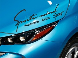 For 2x Mind Sticker fits ix 20 Hyndai Emblem Car Logo SM44 - £83.89 GBP