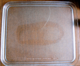 15 7/8&quot; x 13 3/8&quot; Microwave Tray Refurbished, Clean, Rare - $1,279.83 MXN