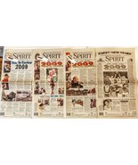 2009 Punxsutawney Spirit Newspaper LOT of 4 issues Year in Review Ground... - $23.68