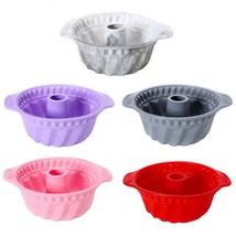 Golandstar 5pcs Set DIY Cake Mold Pans - 9 Inch Silicone Molds for Baking, Non-s - £36.59 GBP