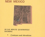 Hatch, New Mexico USGS BLM Edition Surface Management Topographic Map 1984 - $12.89