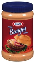 2 Jars Of Kraft Burger Sauce 475 ml / 16 oz Each Free Shipping From Canada - $30.00