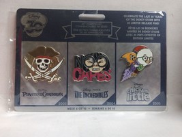 Disney Store 30th Anniversary Limited Release Pin Set - Week 6 of 10 - £20.53 GBP