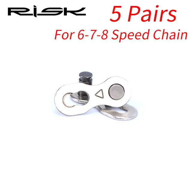 Risk 6/7/8/9/10/11 Speed Universal Bicycle Chain Connector Mountain Road Bike Ch - £83.27 GBP