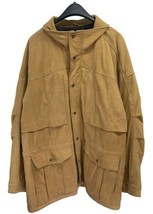 The Territory Ahead Men’s Lined Soft Leather Jacket Coat Tan Western Size XL - £49.41 GBP