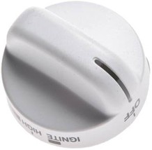 8273104 White Top Burner Knob for Whirlpool Range - $10.88