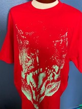NWT The Hundreds X Jurassic Park T-Rex T-Shirt Red Large Glow in Dark Di... - £28.49 GBP