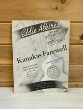 Antique Sheet Music Kanakas Farewell Alkire&#39;s Hawaiian Guitar Solo 1938 - $379.94 MXN