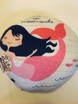 Mermaid Plush Pillow Stuffed-BRAND NEW-SHIPS Same Business Day - £19.37 GBP
