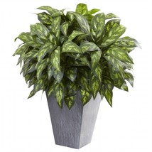 Silver King With Slate Planter - £169.64 GBP
