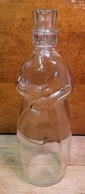 Vtg 1935 "Carrie Nation" Figural Glass Syrup Bottle Umbrella, Owens-Illinois - $17.99