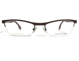 Boss Orange BO 0042 OV4 Eyeglasses Frames Brown Red Rectangular 51-18-135 - £52.00 GBP