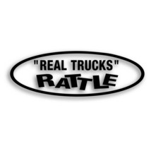 Real Truck Rattle Decal For Turbo Diesel Duramax Powerstroke Super Duty ... - £7.76 GBP