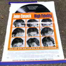 John Cusack Jack Black Autographed High Fidelity Vintage Movie Poster 40... - £230.11 GBP