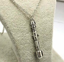 New Dr Who Silver Sonic Tardis Screwdriver Necklace - £9.19 GBP