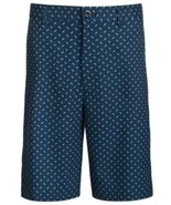 MSRP $55 Attack Life by Greg Norman Men&#39;s Metal-Print Shorts Navy Size 3... - $32.28 CAD