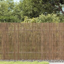 vidaXL Garden Fence 118.1&quot;x35.4&quot; Reed - $54.07