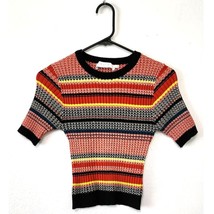 ASTR the Label Striped Cropped Striped Sweater Size Small - £30.67 GBP