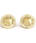  Pyramid New Post Stud Earrings with Rhinestones King Tut Egyptian Pharaoh - $13.99