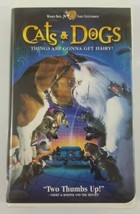 Cats &amp; Dogs VHS Movie 2001 Warner Bros  - $6.79