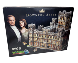 Wrebbit Downton Abbey 3D Jigsaw Puzzle 890 Pieces NEW Sealed - $49.97