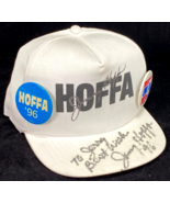 Signed Jimmy Hoffa 96&#39; Teamsters Union Campaign Trucker Snapback Hat - 2... - $40.00