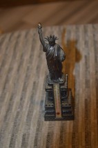 Lady Liberty, Vintage Statue of Liberty Thermometer- Distressed Patina-New York  - £15.84 GBP