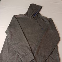 Tek Gear DryTek Men’s Gray Drawstring Pullover Hoodie Sweatshirt Size Medium image 8