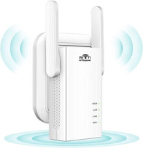 WiFi Extender,300Mbps WiFi Range Extender Signal Booster for Home,1500Sq.ft 2.4G - £15.40 GBP