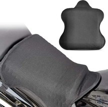 Seat Cover Universal Breathable Motorbike Seat Cushion Pad Cooling Mesh ... - £26.06 GBP