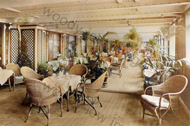 COL0674 - Cunard Liner - Aquitania , Garden Lounge - print 6x4 - £2.09 GBP