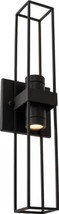 Wall Sconce KALCO EAMES Casual Luxury Geometric Open Tall Matte Black 3000K - £875.24 GBP