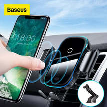 BASEUS - Original Wireless Car Charger for iPhone 13 Light Electric 2 in 1 Wirel - £63.94 GBP