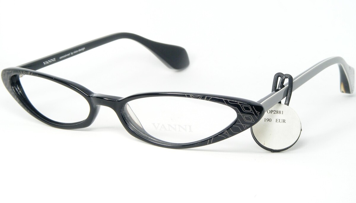 Amendements VANNI Occhiali V8228 A21 Noir Lunettes 52-16-140mm (Notes) - $75.71