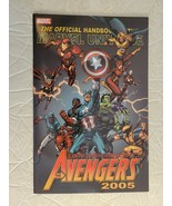 THE OFFICIAL HANDBOOK OF THE MARVEL UNIVERSE AVENGERS  2005 BX2249(GG) - $5.49