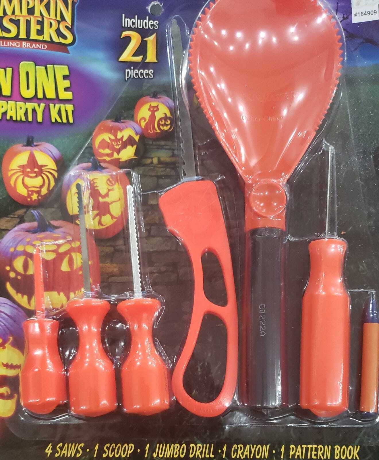 Happy Halloween Pumpkin Master 21 Pieces Pumpkin Carving Kit Item image 2