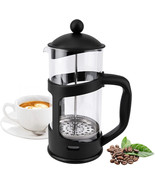 Glass  Mini French Press 12oz Coffee Maker - 4-Level Filtration System -... - $24.70